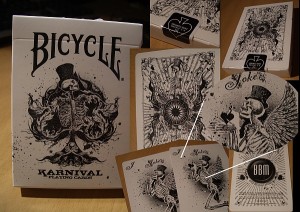 Some shots of the new Karnival Deck from BBM