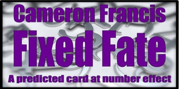 Fixed Fate by Cameron Francis Review
