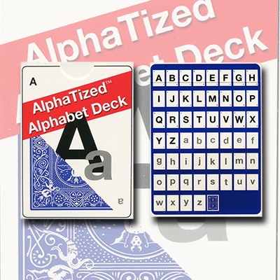 alphatized marked cards