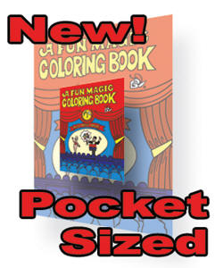 close up magic for kids mini colouring book