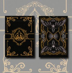 gamblers warehouse legacy black limited edition playing cards