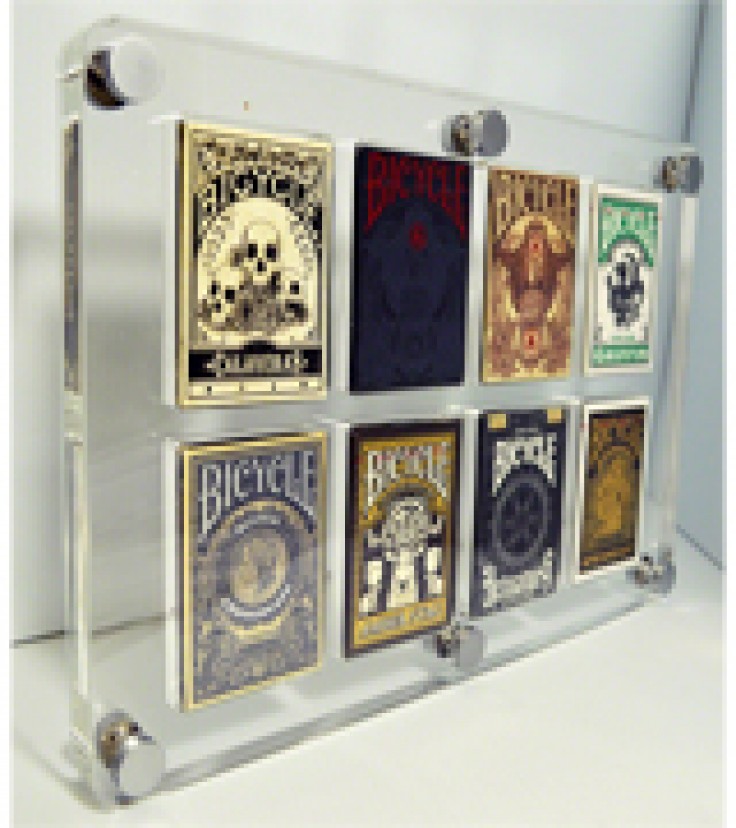 Подставка для игральных карт happymagic. Playing Cards Deck display. Lucite Case.