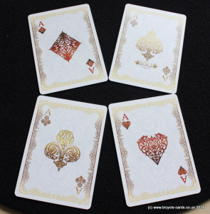 bicycle gold deck review aces