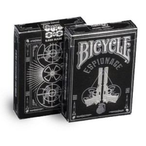 latest bicycle cards - espionage foil bicycle deck