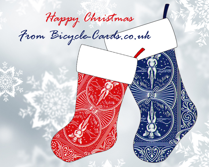 Happy Christmas from Bicycle-cards.co.uk!