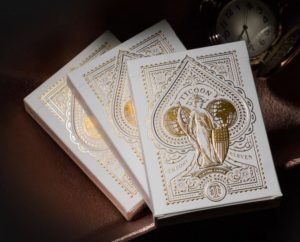 theory 11 tycoon playing cards ivory tucks