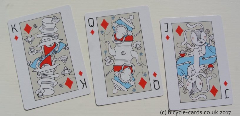 Alice in Wonderland Playing Cards - at Kickstarter - Bicycle Cards