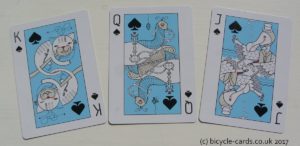 alice in wonderland playing cards court cards spades