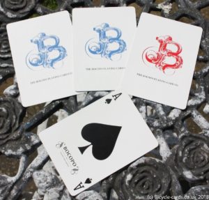 bicycle blue steel cards - jokers and ace of spades