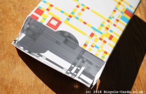 mondrian braodway playing cards - review - tuckcase detail - inside